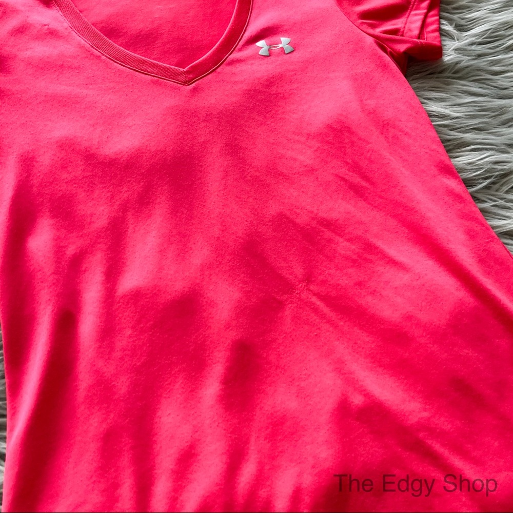 Under Armour | Heat Gear Loose Fit V-Neck T-Shirt - Picture 3 of 5